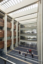 Chadwick International's four-story atrium Chadwick International2.jpg