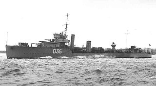 HMS <i>Wrestler</i> Destroyer of the Royal Navy