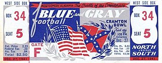 <span class="mw-page-title-main">Blue–Gray Football Classic</span> Annual college football all-star game