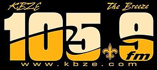 <span class="mw-page-title-main">KBZE</span> Radio station in Berwick, Louisiana