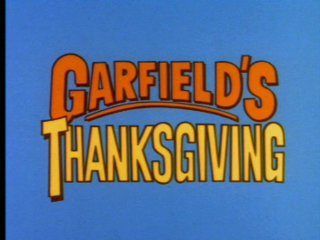 <i>Garfields Thanksgiving</i> 1989 Garfield TV special