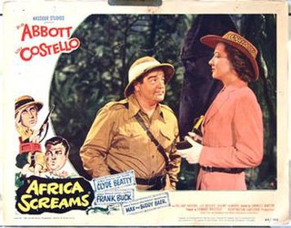 <i>Africa Screams</i> 1949 film by Charles Barton