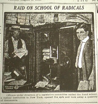 <span class="mw-page-title-main">Lusk Committee</span> Investigation of radicalism in 1919–1920