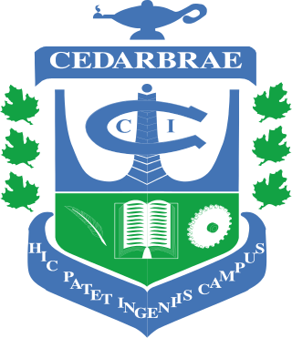 <span class="mw-page-title-main">Cedarbrae Collegiate Institute</span> Public high school in Toronto, Ontario, Canada