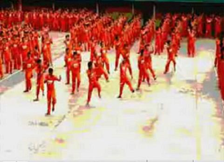 <span class="mw-page-title-main">Thriller (viral video)</span> 2007 video featuring dancing inmates