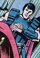 The Duke as a handsome warrior in Wonder Woman #239 (1978); art by Jose Delbo. Dukeofdeception.jpg