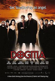 <i>Dogma</i> (film) 1999 fantasy comedy film by Kevin Smith