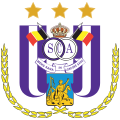 Crest of Anderlecht (2010–2024) 3 stars represent 30 titles