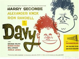 <i>Davy</i> (film) 1958 film