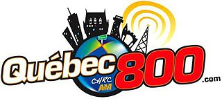 <span class="mw-page-title-main">CHRC (AM)</span> Former radio station in Quebec City, Quebec