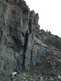 Location: Jasper National Park- Canada. These blades of rock are about to topple Canadaoikos2.jpg