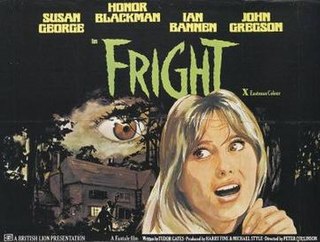 <i>Fright</i> (film) 1971 British film by Peter Collinson