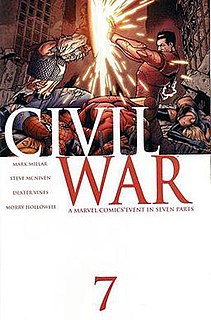 <i>Civil War</i> (comics) 2006–2007 Marvel Comics crossover storyline