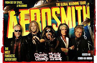 <span class="mw-page-title-main">Global Warming Tour</span> 2012–14 concert tour by Aerosmith