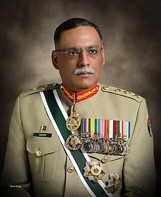 <span class="mw-page-title-main">Sahir Shamshad Mirza</span> 18th Chairman of the Joint Chiefs of Staff Committee