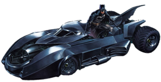 <span class="mw-page-title-main">Batmobile</span> Automobile of DC Comics superhero Batman