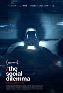 <i>The Social Dilemma</i> American docudrama film by Jeff Orlowski of social medias challenges