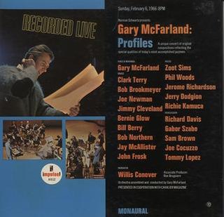 <i>Profiles</i> (Gary McFarland album) 1966 live album by Gary McFarland