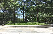 The Eleanor Roosevelt Monument designed by landscape architects Bruce Kelly & David Varnell.
