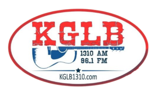 <span class="mw-page-title-main">KGLB</span> Radio station in Glencoe, Minnesota