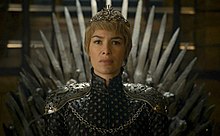 Costume designer Michele Clapton returned to the series to design Cersei Lannister's gown and crown, among other costumes. Game-of-Thrones-S06-E10-Queen-Cersei.jpg