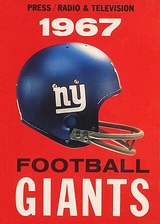 <span class="mw-page-title-main">1967 New York Giants season</span> NFL team season