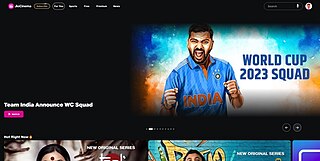 <span class="mw-page-title-main">JioCinema</span> Indian video streaming service