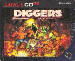 <i>Diggers</i> (video game) 1993 video game