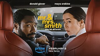 <i>Mr. & Mrs. Smith</i> (2024 TV series) American spy comedy-drama television series