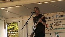 Jon Pousette-Dart Performing at the Plymouth Folk Festival in Plymouth, Massachusetts on July 13, 2008