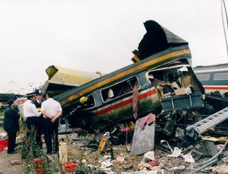 <span class="mw-page-title-main">Southall rail crash</span> 1997 high-speed rail crash near London