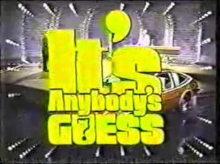 <i>Its Anybodys Guess</i> American television game show