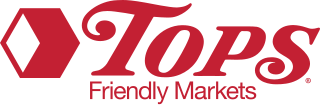 <span class="mw-page-title-main">Tops Friendly Markets</span> American supermarket chain based in the Buffalo, New York area