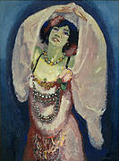 The Dancer Anita, c. 1907–08, oil on canvas, 130.5 cm × 97 cm (51.4 in × 38.2 in), National Gallery of Denmark