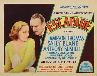 <i>Escapade</i> (1932 film) 1932 film