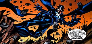 <span class="mw-page-title-main">Nightmask</span> Fictional character in Marvel Comics