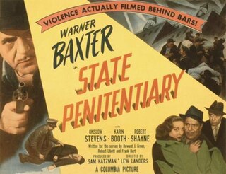 <i>State Penitentiary</i> (film) 1950 film by Lew Landers