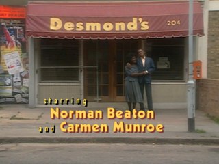 <i>Desmonds</i> 1989 British TV sitcom