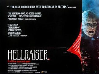 <i>Hellraiser</i> 1987 film by Clive Barker