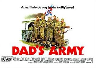 <i>Dads Army</i> (1971 film) 1971 British comedy film by Norman Cohen