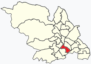 <span class="mw-page-title-main">Gleadless Valley (ward)</span> Electoral ward in the City of Sheffield, South Yorkshire, England