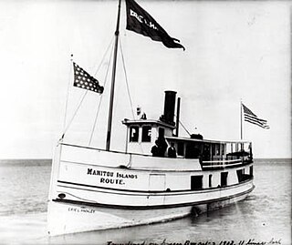 SS <i>Erie L. Hackley</i> Passenger and cargo ship that operated in Lake Michigan