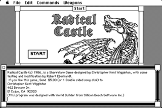 <i>Radical Castle</i> 1986 video game