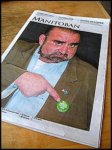 Late January 2007 edition of The Manitoban The Manitoban.jpg