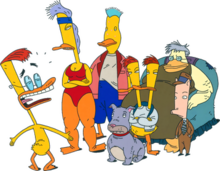 Duckman characters.png