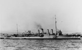 USS <i>Pruitt</i> Clemson-class destroyer