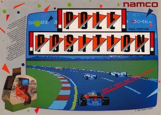 <i>Pole Position</i> 1982 arcade racing video game