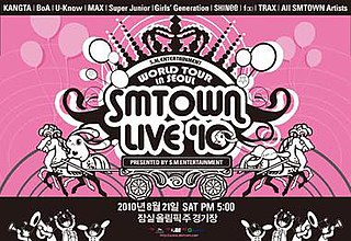 <span class="mw-page-title-main">SM Town Live '10 World Tour</span> 2010–11 concert tour by SM Town