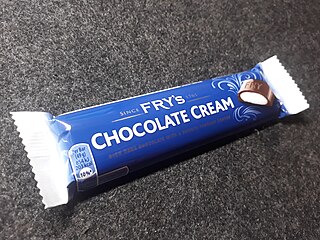 <span class="mw-page-title-main">Fry's Chocolate Cream</span> Brand of chocolate bar