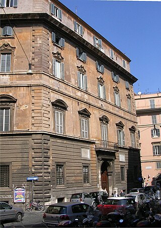 <span class="mw-page-title-main">Palazzo Aragona Gonzaga</span> Building in Rome, Italy